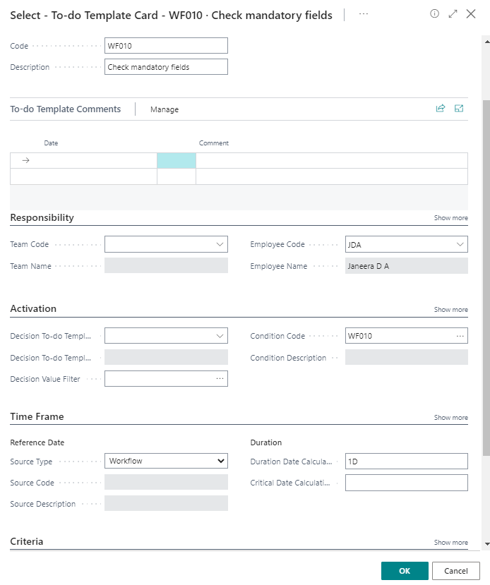 AAW Scenario 1 New Customer